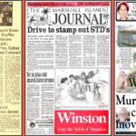 Front pages from 1982, 1991 and 2011.