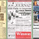 Front pages from 1982, 1991 and 2011.