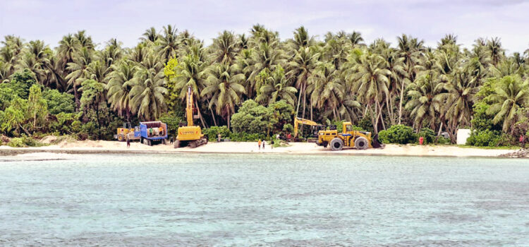 PII hits the Bikarej beach