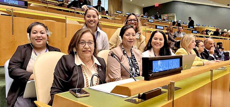 Heine visits United Nations