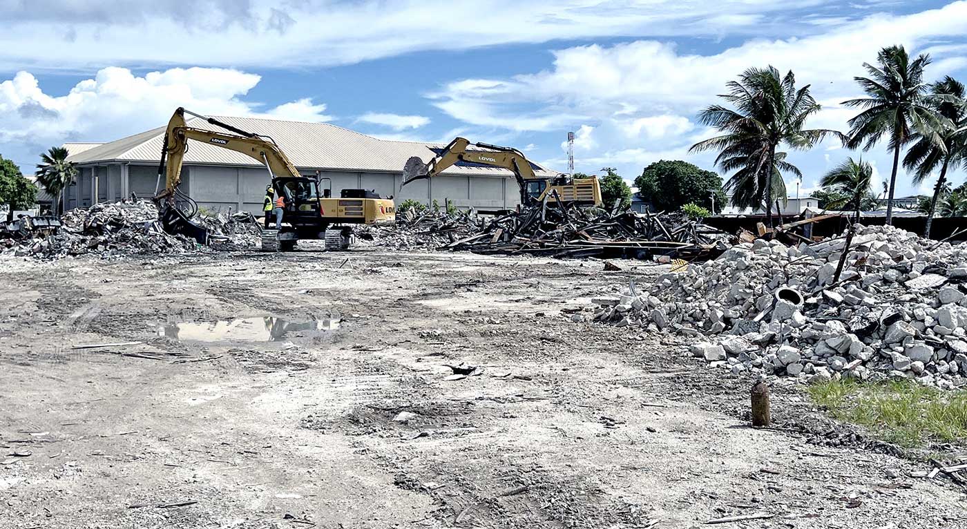 Nitijela demolition curtails investigation