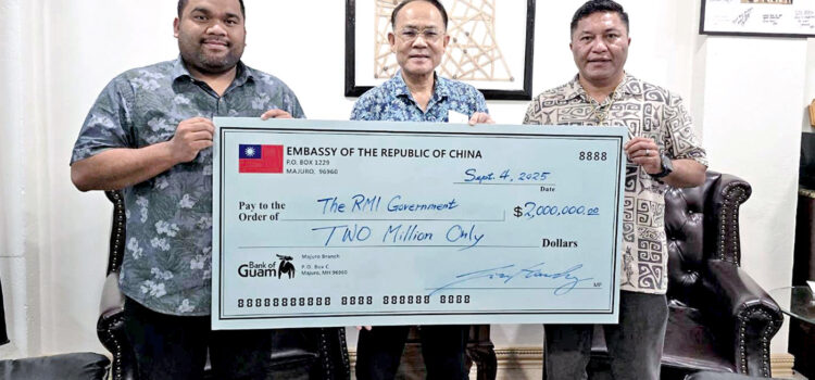 Taiwan’s climate donation