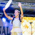 Life Skills Academy student Villiana William won the Jined Kiped competition during Manit (Culture) Week. Photo: Chewy Lin.