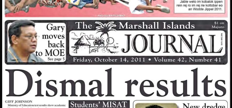 Atoll populations down