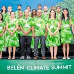 The Marshall Islands delegation at COP30 in Belém, Brazil. Photo: Chewy Lin.