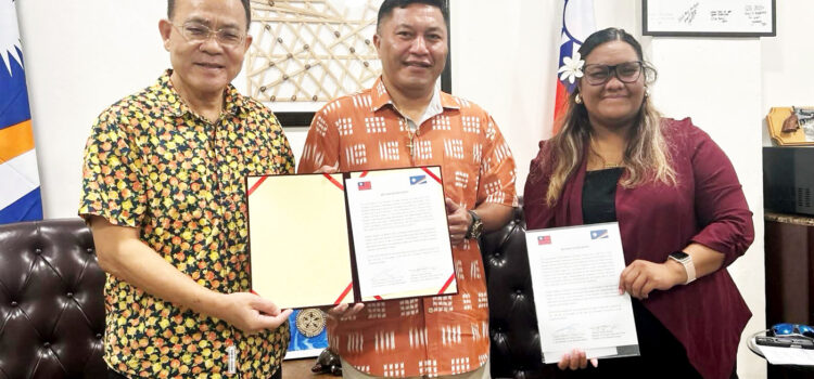 Taiwan backs RMI projects