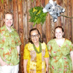 At the Australia Day celebration at the Marshall Islands Resort, from left: Australian Ambassador Paul Wilson, Marshall Islands President Hilda Heine, Deputy Chief of Mission Claire Welsh, and First Gentleman Tommy Kijiner, Jr. Photo: Nel Nathan.