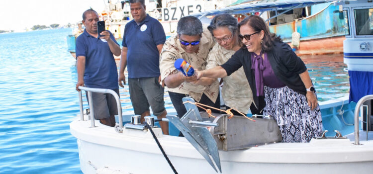 New vessels christened