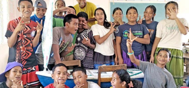 Wotje and Oregon students team up