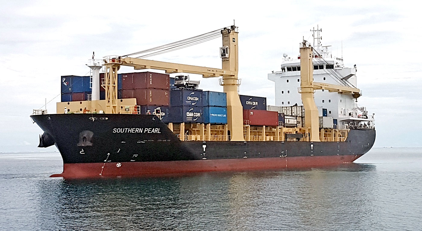 Southern Pearl coming north