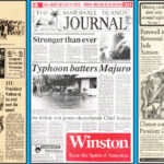 Front pages from 1983, 1992 and 2012.