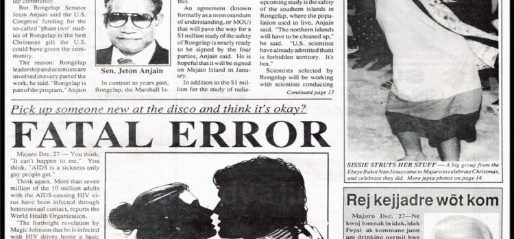 Microscope on Rongelap