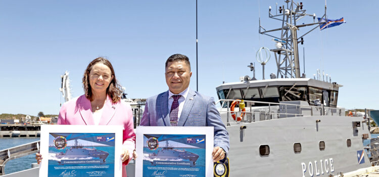 New patrol boat given to RMI