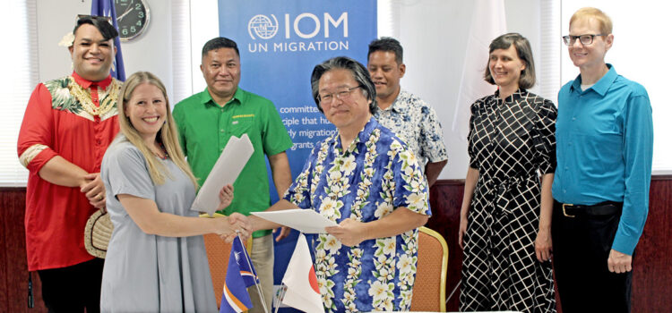 IOM-Japan sign food deal