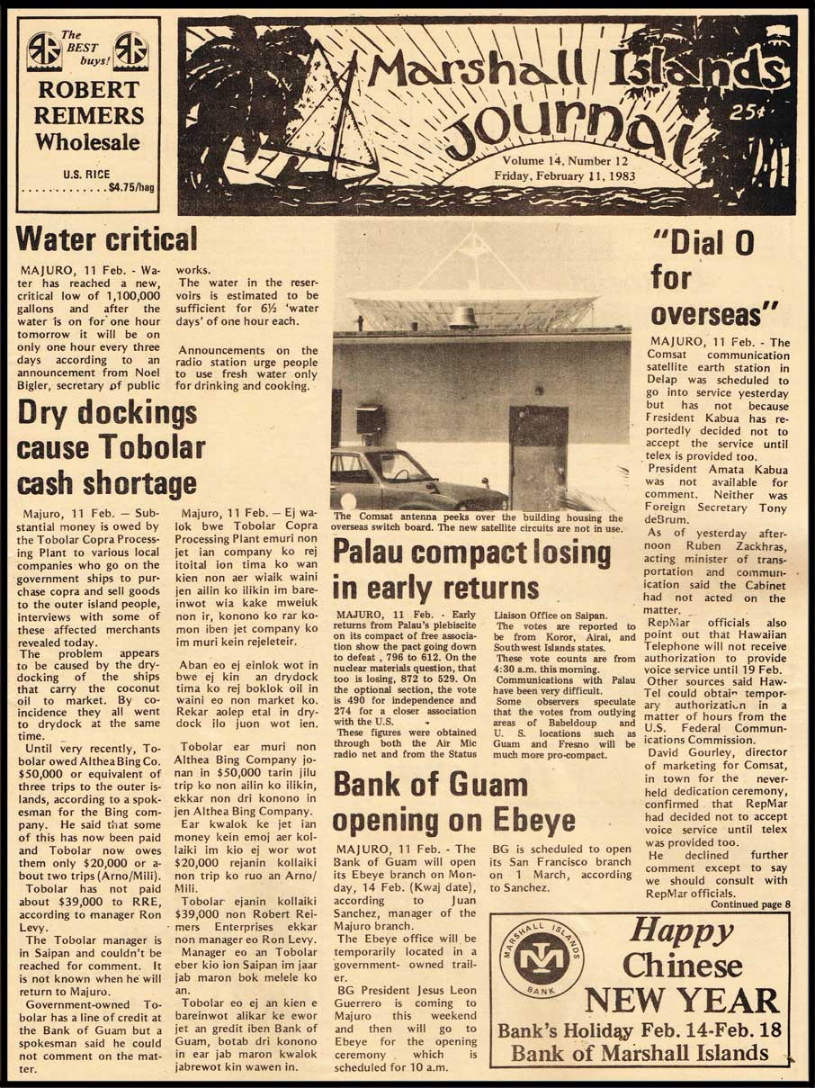 BOG opens Ebeye branch