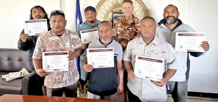 EPA lab team passes test