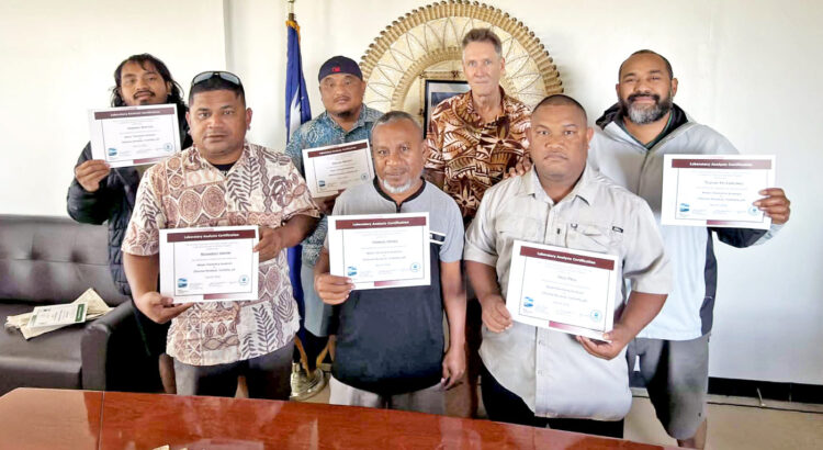 EPA lab team passes test