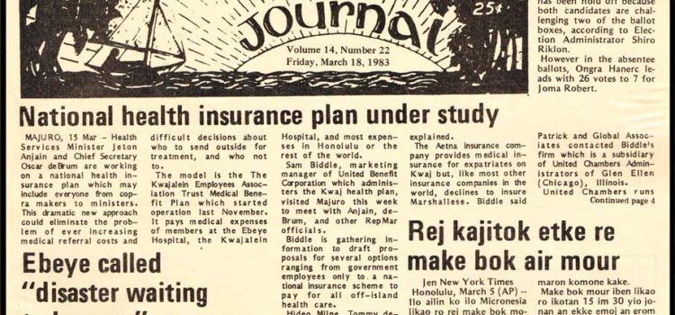 Majuro’s new bridge open