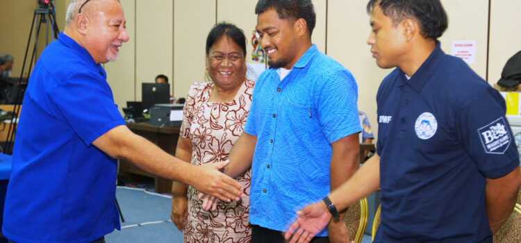 JR wins medals in Apia